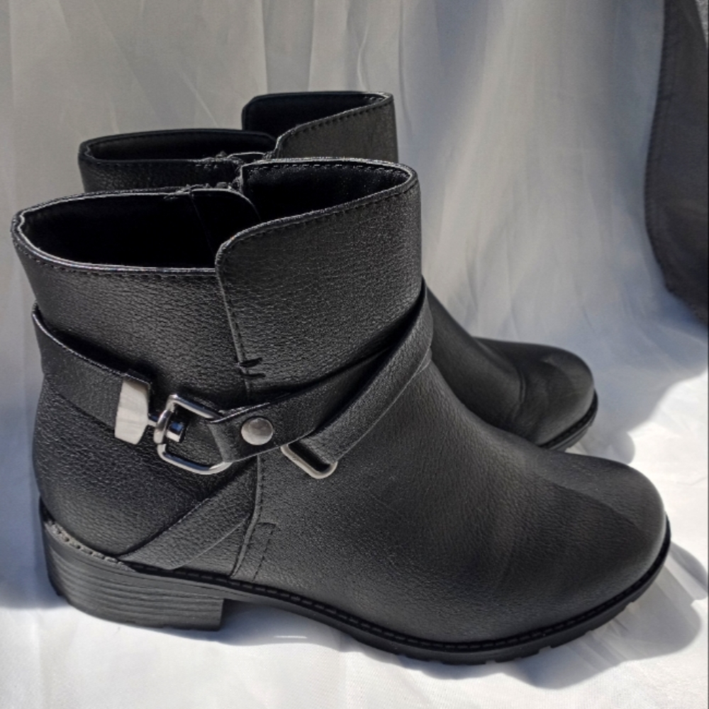 Croft and Barrow buckle booties 8